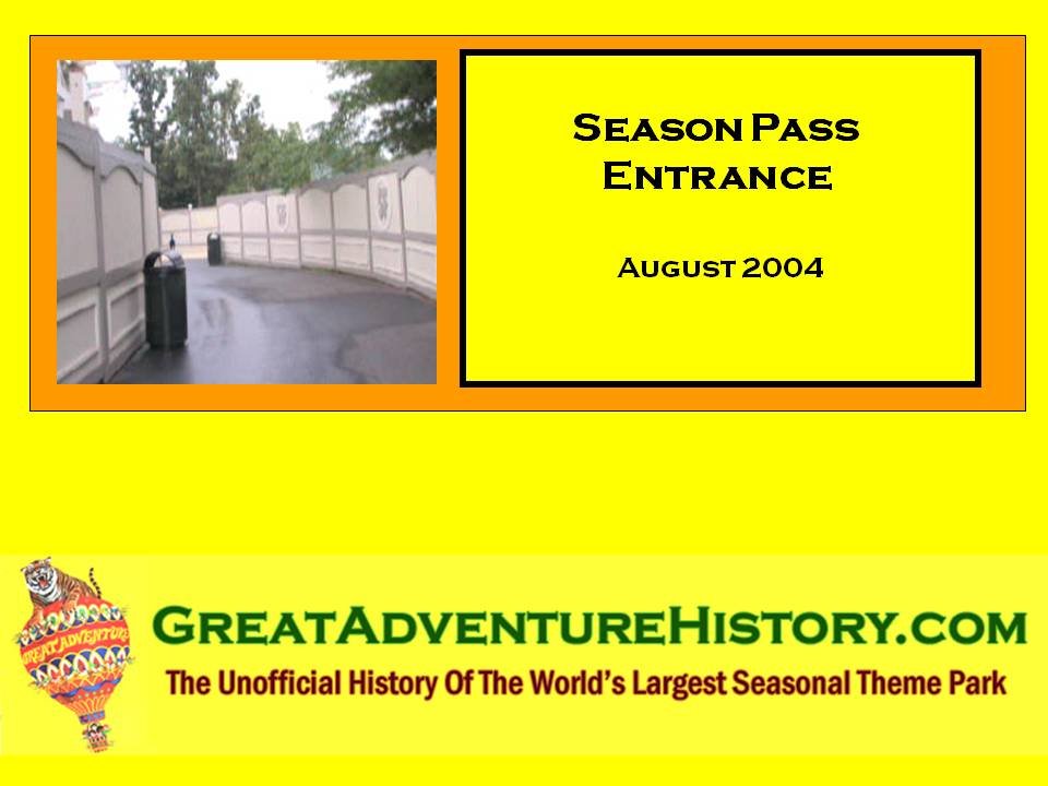 Season Pass Entrance At Six Flags Great Adventure