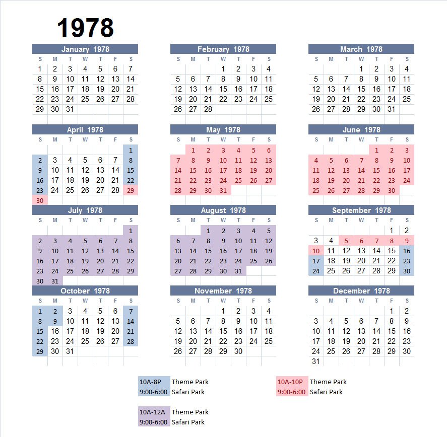 1978 calendar Images Frompo 1 1978 calendar Images Frompo 1