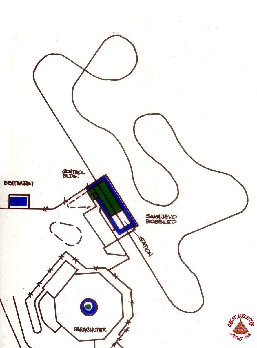 bobsled track map